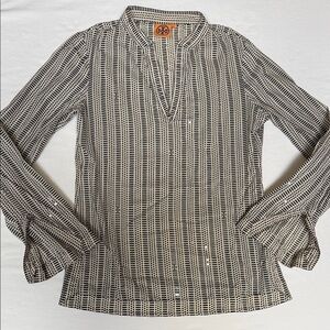 Tory Burch Stephanie Sequin Tunic Top